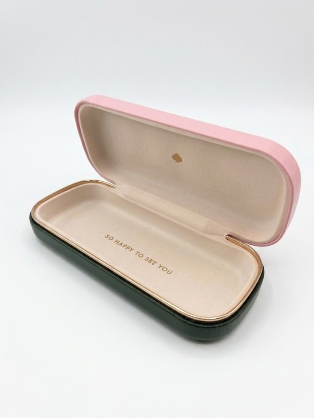 Kate Spade Colorblock Hard Eyeglass Case